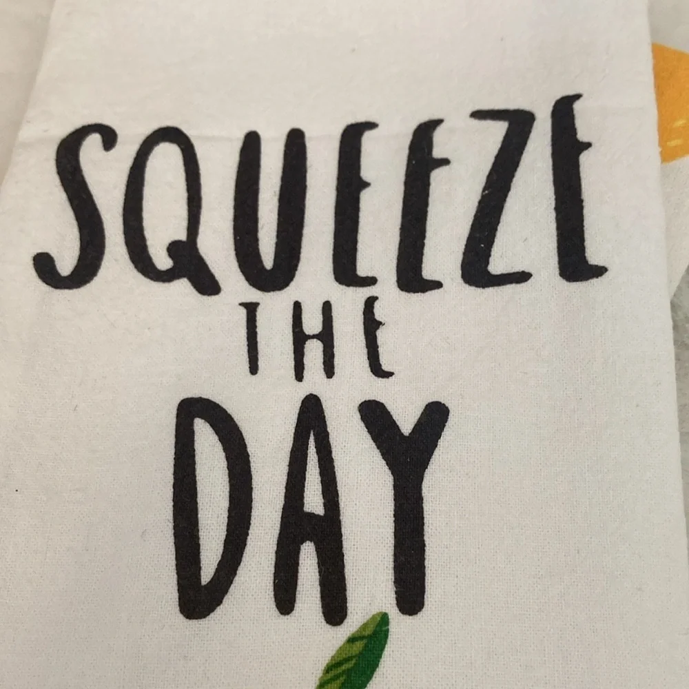 Target BP Squeeze The Day Lemon Kitchen Towels